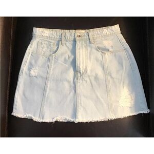 Forever 21 Jean Mini Skirt ~ Size US 30 ~ VGC
